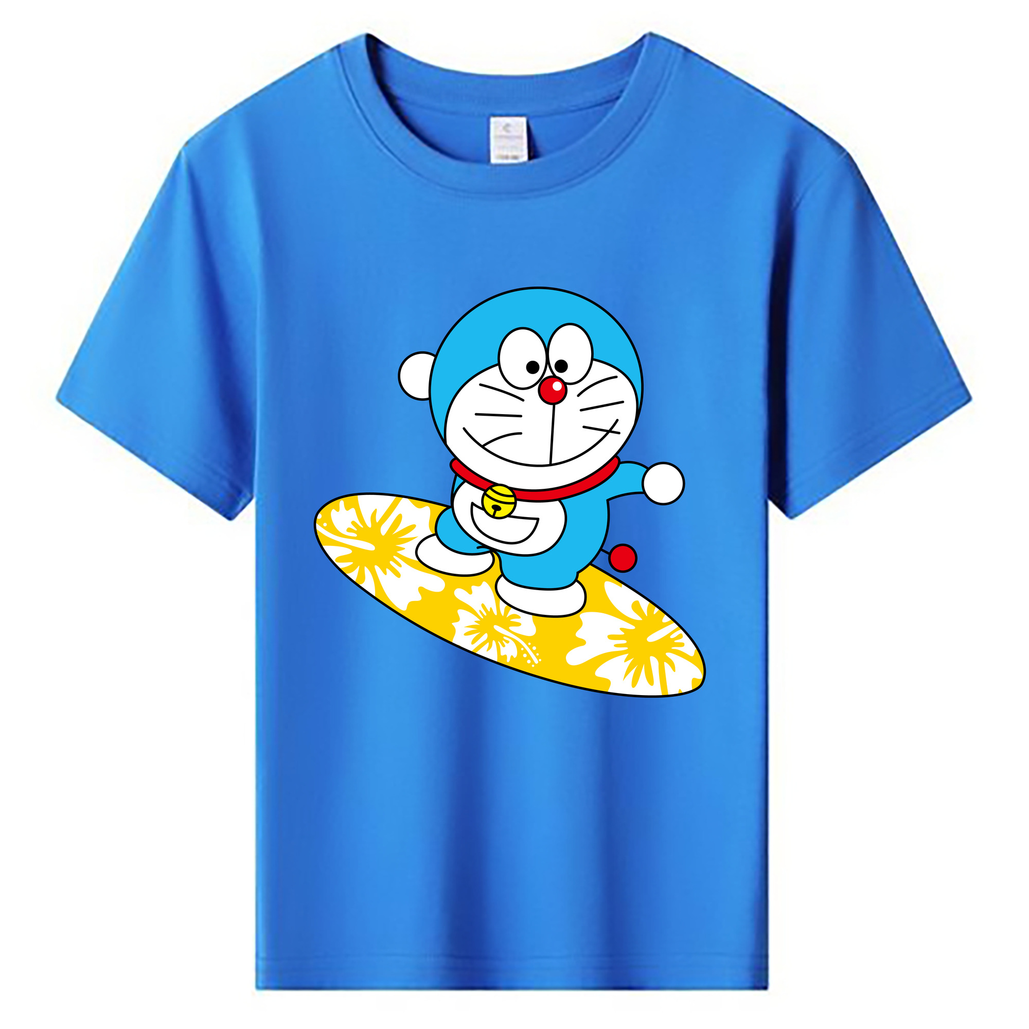（画像用） ドラえもん Doraemon 綿100％キッズTシャツ（フロントプリント）
